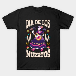 Dia De Los Muertos - Skull T-Shirt